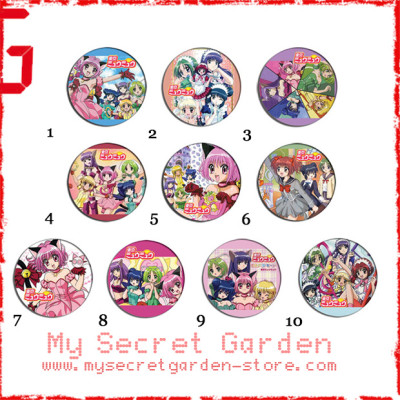 Tokyo Mew Mew ( Mew Mew Power ) 東京ミュウミュウ Anime Pinback Button Badge Set 2a or 2b( or Hair Ties / 4.4 cm Badge / Magnet / Keychain Set )